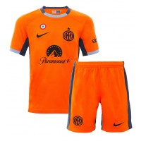 Billiga Inter Milan Alexis Sanchez #70 Barnkläder Tredje fotbollskläder till baby 2023-24 Kortärmad (+ Korta byxor)